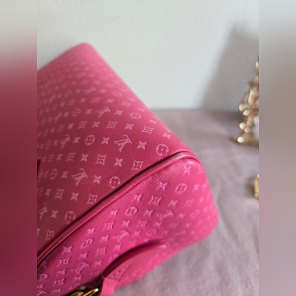 Louis Vuitton Nanogram Speedy Bandouliere 20 – Hot Pink, Ultra Rare, Full Set - Picture 14 of 17